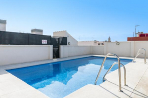 -MalagaSunApts-Cervantes Pool&Parking